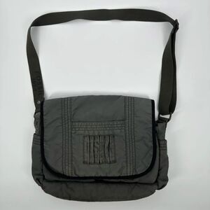 Vintage Fossil Military Style Messenger Bag